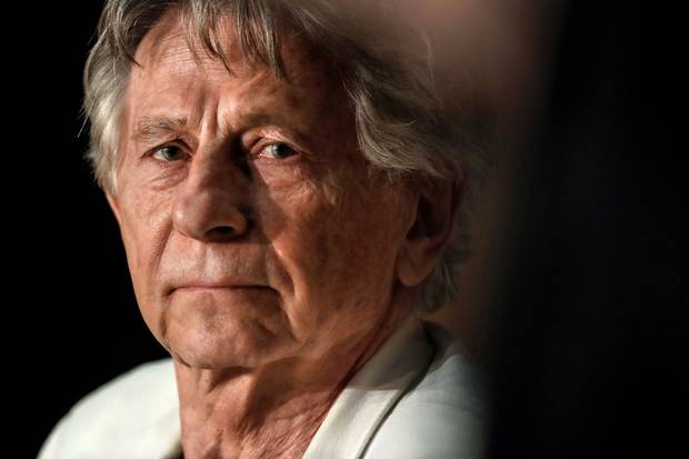 French-Polish director Roman Polanski, shown on May 27, 2017.
