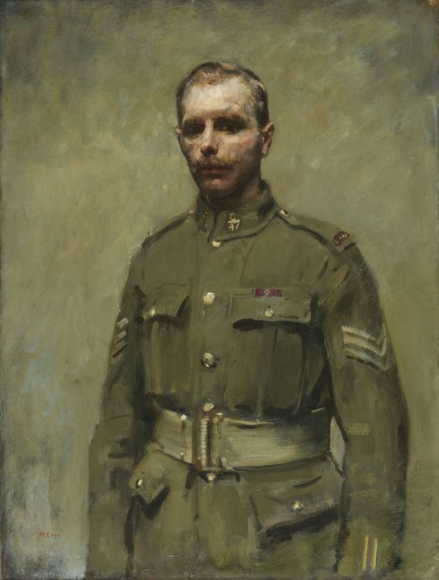 Filip Konowal, painted by artist Arthur McEvoy.