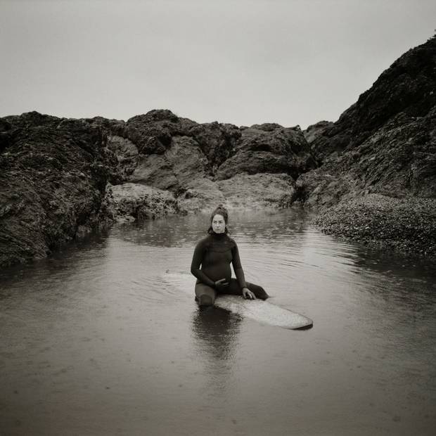 Stephanie Wightman surfed until she was 7 1/2 months pregnant with her first child. And even though surfing changed a lot for her over the course of her pregnancy, she said ‘it's just nice to be in the ocean.’ Wightman joined the Surf Sister tribe when she first moved to Tofino in 2004 and has worked there ever since. As the company grew, she watched the women's surf-scene grow with it. ‘I've never seen as many women in the water as there are here,’ she said.