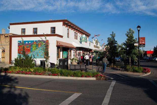 Downtown Cochrane, Alta.