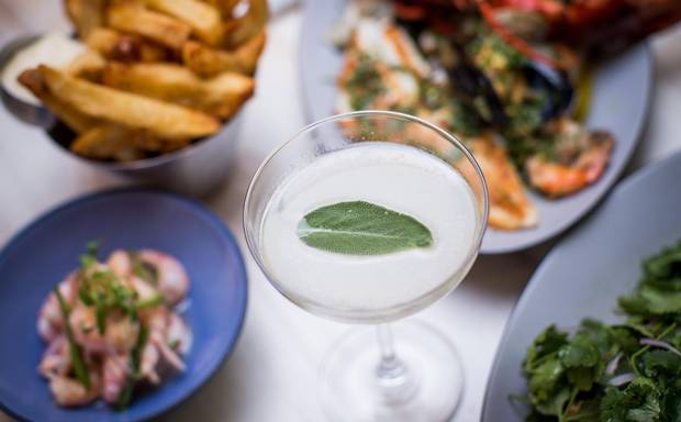 The bulk of Oddfish's menu comes from a daily changing chalkboard selection.