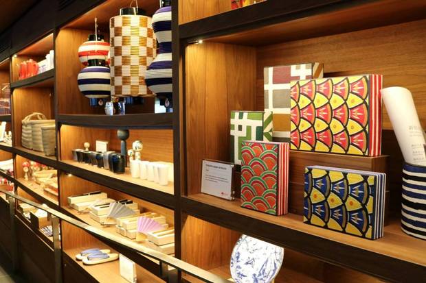 BEAMS products on display.