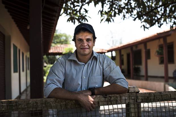 Munir Chami is the son of the landowner at the centre of the dispute with the Kaiowa people. ‘For 50 years there were no Indians here – these days they’re trying to steal everything,’ he says.