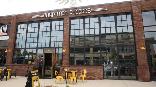 Musician Jack White recently opened a vinyl pressing plant in what was originally the sales office for Willys Overland Jeep.