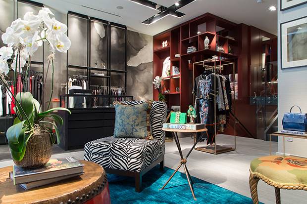 Inside one of the Milli boutiques.