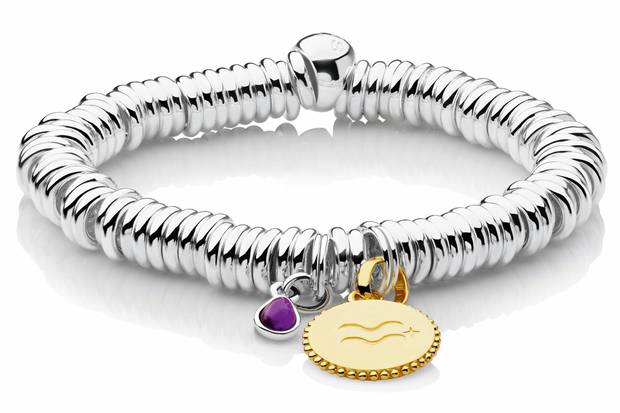 The Customized Item: Links of London - Sweetie Made-to-Order Bracelet, $500 for option shown, through www.linksoflondon.com.