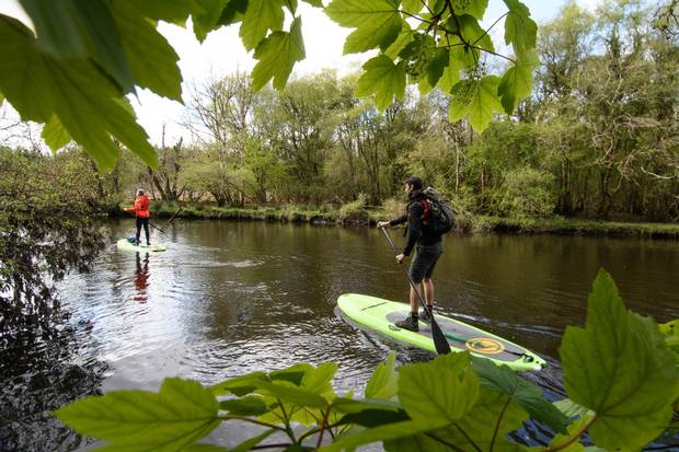 SUP on the Bonet River.