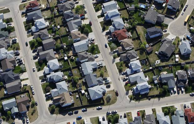 A Fort McMurray housing development completed in 2015. As the oil industry in Fort McMurray grew, its residents paid one of the lowest property-tax rates in the country. 