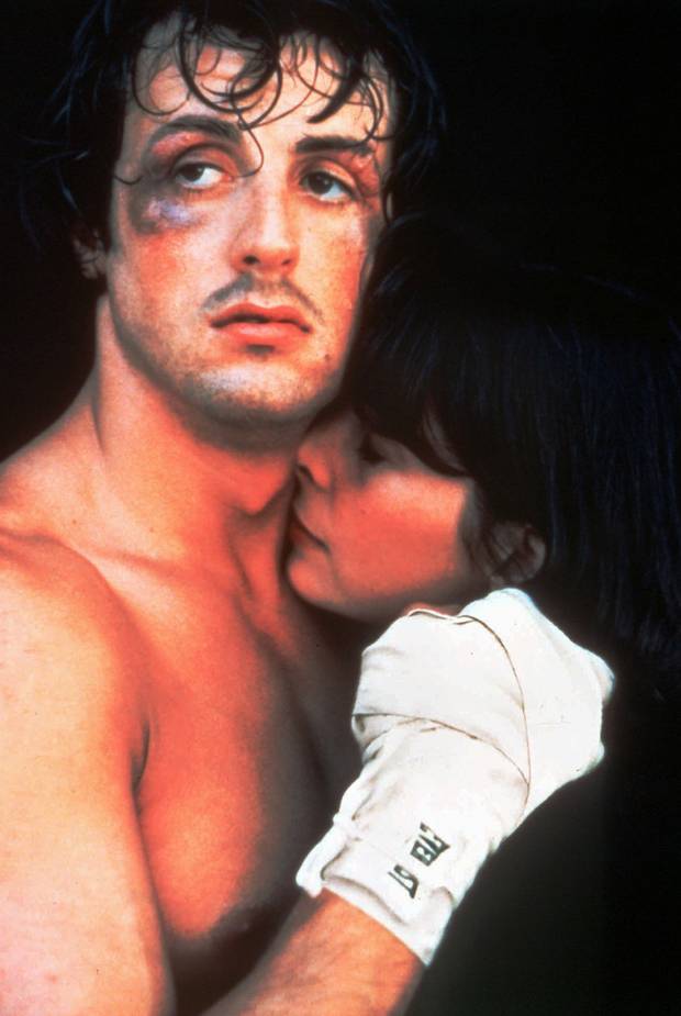 Sylvester Stallone in Rocky.