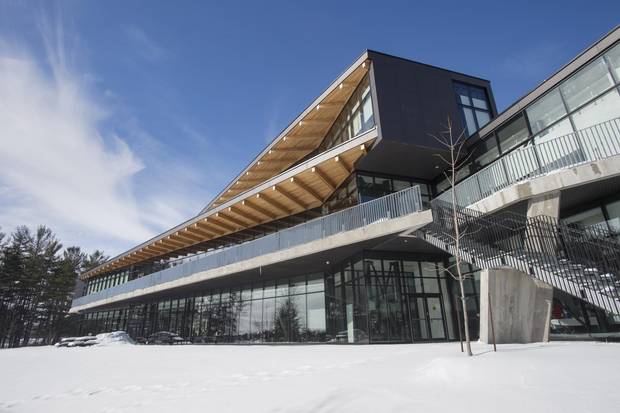 The new student centre was designed by Teeple Architects.