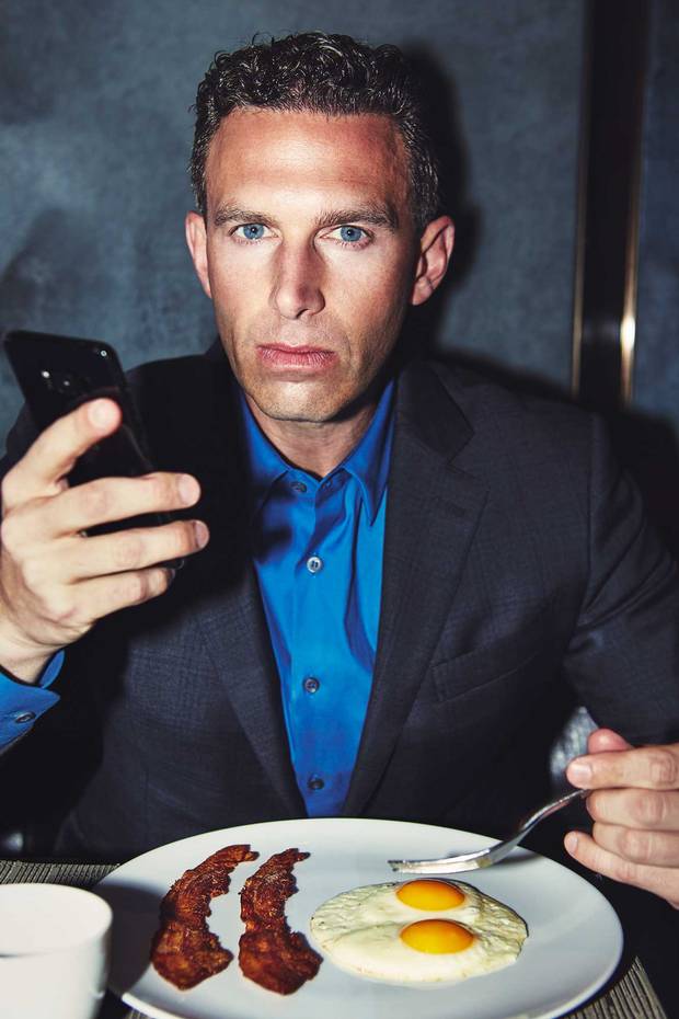 Shot on location at McEwan’s ONE restaurant in Yorkville, toronto, Lacavera's go to breakfast spot