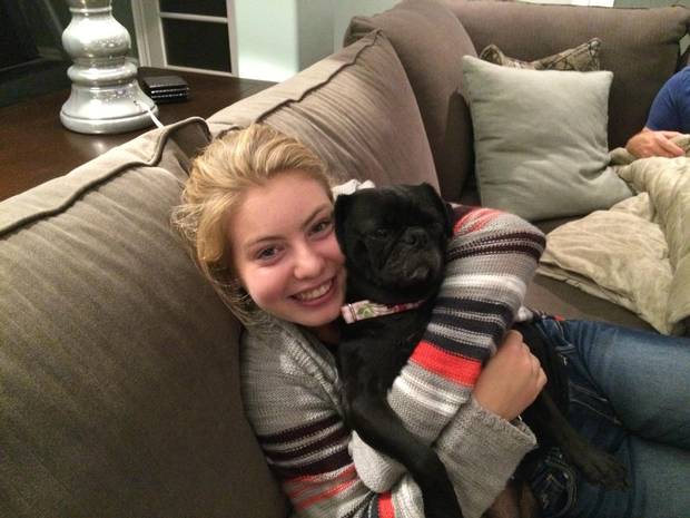 A photo of Abby Fedosoff sent by her family