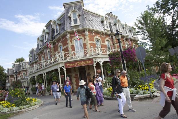 Niagara-on-the-Lake is always packed to rock-concert proportions throughout the summer, but still makes for a pleasing destination during your ride.