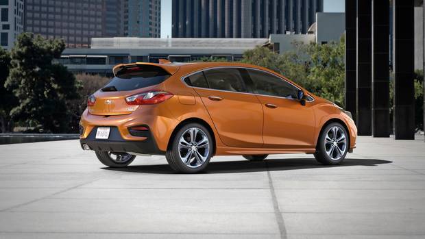 The 2017 Cruze Hatch.