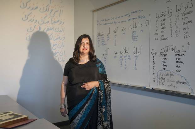 Seemi Ghazi, 52. Vancouver. Classical Arabic instructor at the University of British Columbia. Canadian, American and British.