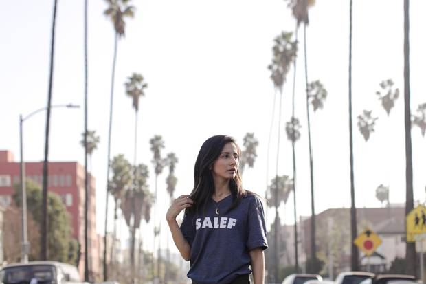 Joana Rivas, a temporary protected status recipient and masters student studying social work at California State University, Northridge, in Los Angeles.