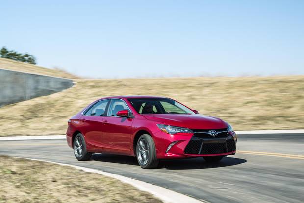The 2015 Toyota Camry has a roomy interior, but isn't as engaging to drive as its rivals.