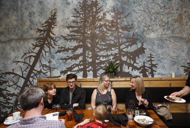 The restaurant’s relaxed interior and bubbly staff kick your night off to a good start.