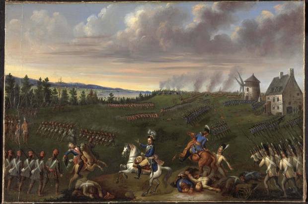Joseph Légaré The Battle of Sainte-Foy, c. 1854 oil on canvas
