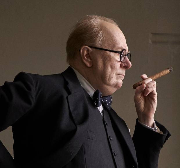 Gary Oldman in Darkest Hour.