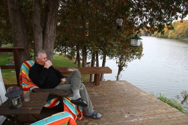 Mr. Martin at the Melody Lodge. 