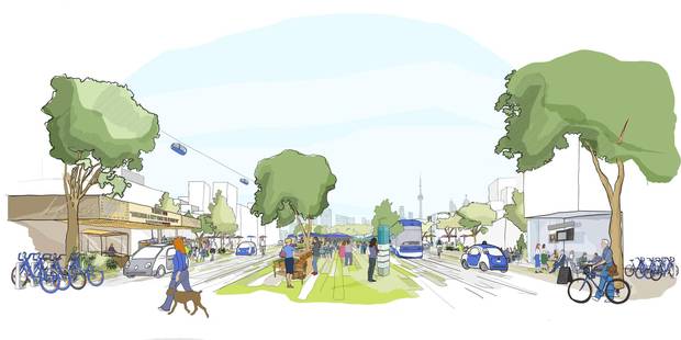 Sidewalk Labs, a unit of Google parent Alphabet Inc., has listed an array of technologies for to air in the transformation of Toronto's Quayside. Robotic vehicles, heated bike lanes to melt snow and other tech could potentially be developed in Toronto and then sold elsewhere.