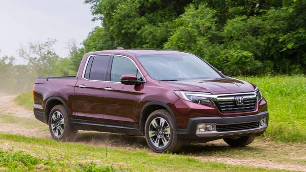 2017 Honda Ridgeline.