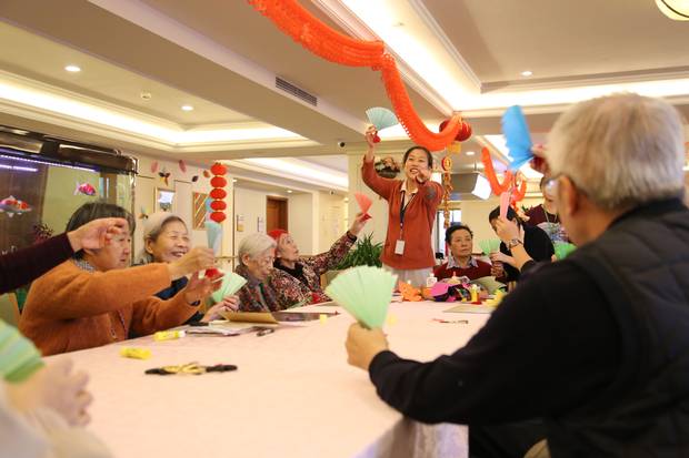 The private facility is expensive, but one of the few places in China willing to care for people with dementia.