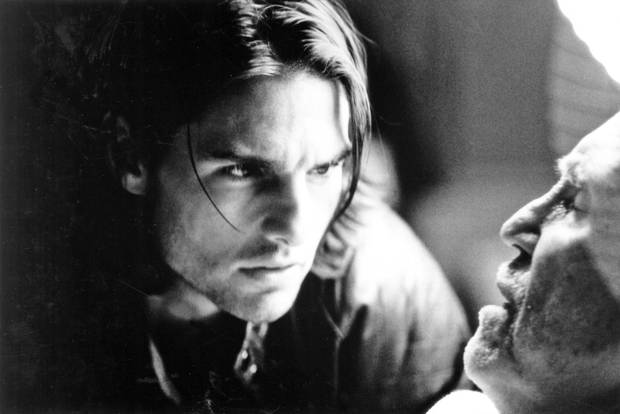 Tom Cruise, left, and Jason Robards in Magnolia.