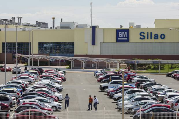 The General Motors plant in Silao, in May of 2017.