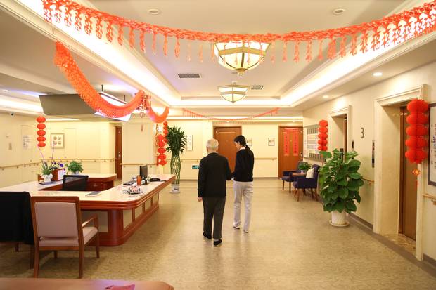 With some of the best care money can buy, the facility is a picture of dignity in the face of difficulty.