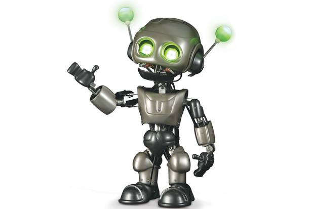 The Emotive Robotic Avatar from Hammacher Schlemmer can convey five nuanced emotions. It stands 137 cm high, weighs 34 kilograms and costs $83,500.