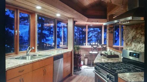 Before it was razed, Southworth House featured fir planking and granite, high on a cliff, overlooking the ocean.