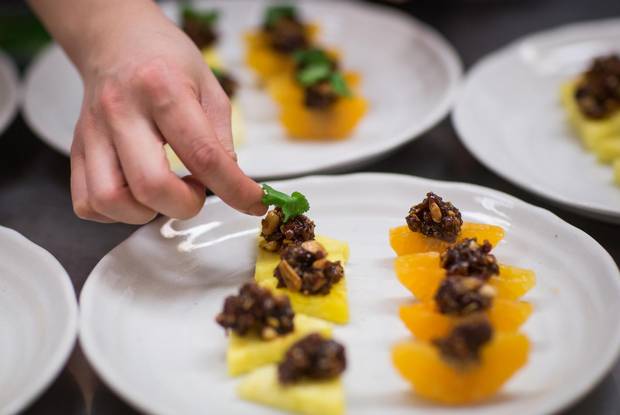 Thai dish Ma Hor, is prepped at Maenam in Vancouver, on January 21, 2018.