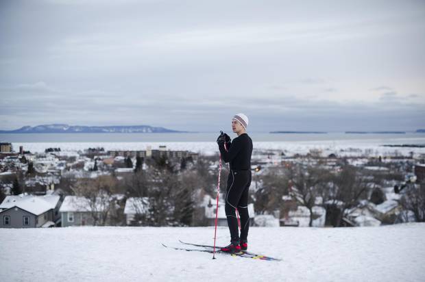 First-year student George Payne, who was raised in Sault Ste. Marie, chose to attend NOSM because he wanted to be back in Northern Ontario.