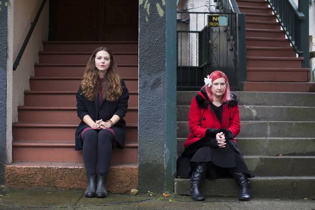 Life changed for writers and course graduates Chelsea Rooney, left, and Sierra Skye Gemma, right, after they came forward to volunteer their testimony in the case.
