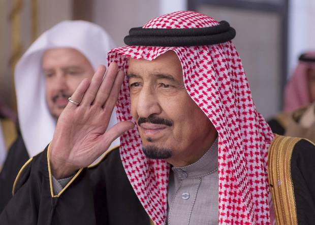 King Salman of Saudi Arabia.