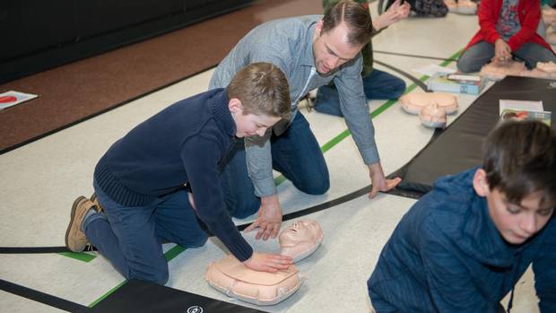 As many as 40,000 cardiac arrests occur in Canada each year, and up to 85 per cent happen in public places outside of hospitals, according to The Heart and Stroke Foundation. 