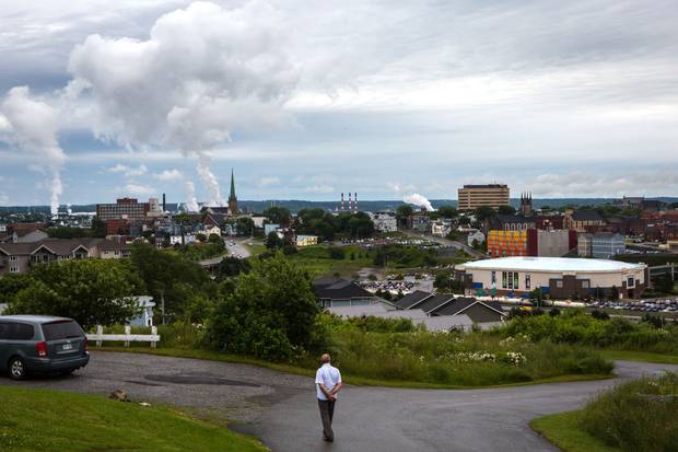 Mr. Sharbaji often walks up the hill near his apartment to look out at the city and clear his head.