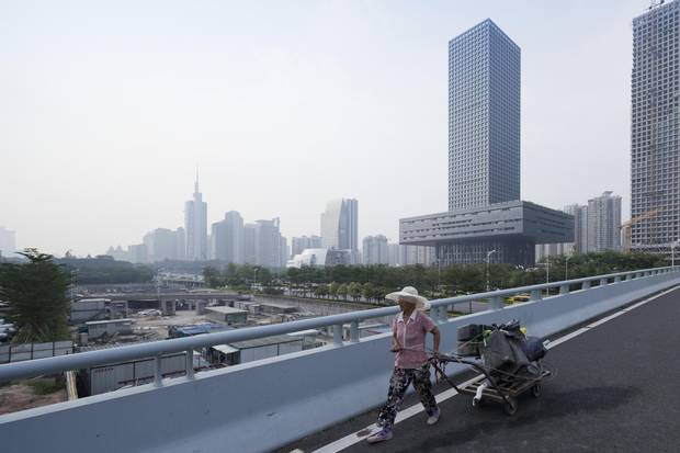 Baan's photo of the Shenzhen Stock Exchange in Shenzhen, China.