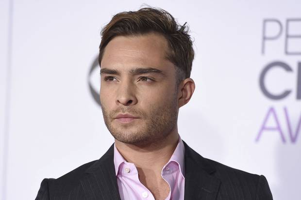 Jan. 6, 2016: Ed Westwick arrives at the People's Choice Awards in Los Angeles.