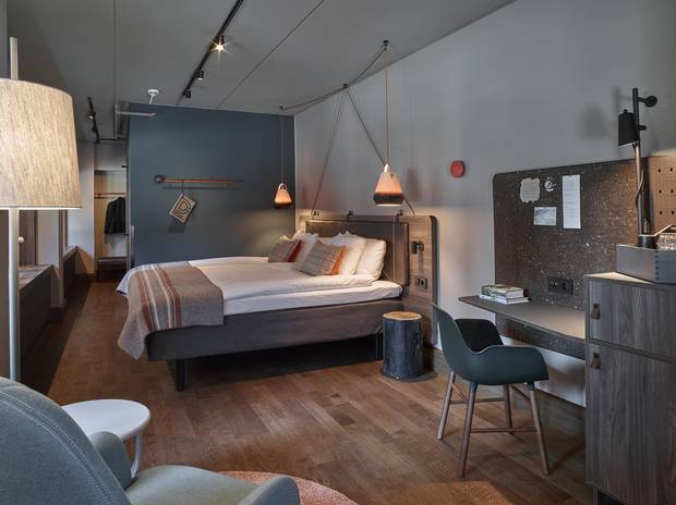 Scandics Downtown Camper hotel, Stockholm. .