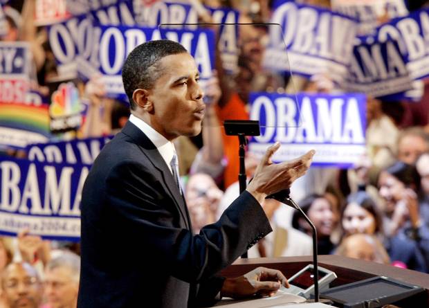 In the speech that brought him into the national spotlight, at the 2004 Democratic National Convention, Mr. Obama famously pronounced, ‘There is not a liberal America and a conservative America; there is the United States of America!’