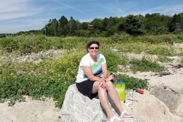 MCpl. Cottreau at Queensland Beach, N.S., in August 2011.