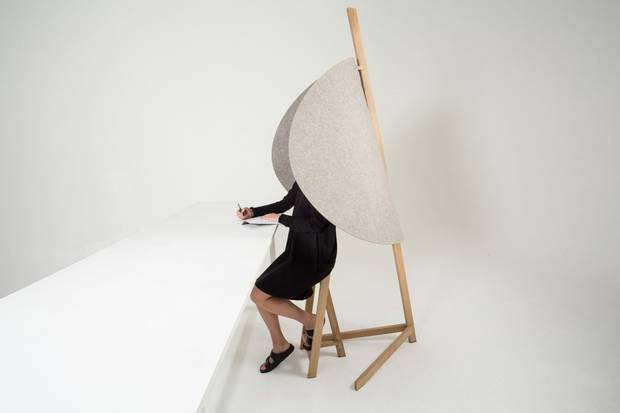 Pierre-Emmanuel Vandeputte’s Nascondino chairs exemplifies the simplicity of shapes prevalent at Maison & Objet.