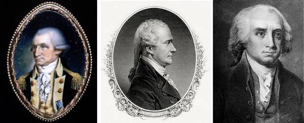 The so-called Framers of the U.S. Constitution included George Washington, the nation’s first president; Alexander Hamilton, the first secretary of the treasury; and James Madison, the fourth president.