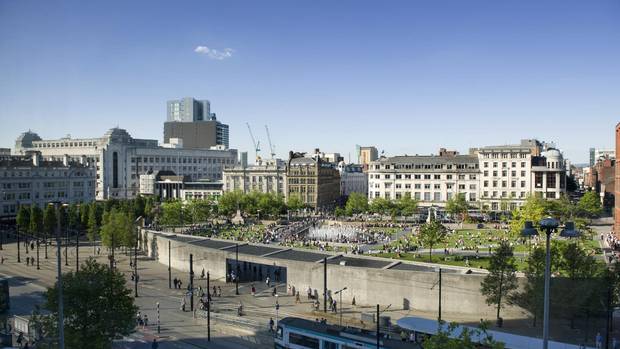 The concrete design was likened to the Berlin Wall; TripAdvisor called it in downtown Manchester’s worst tourist attraction.