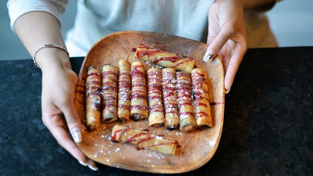 The Nutella Turon dish is pictured at Platito restaurant in Toronto.