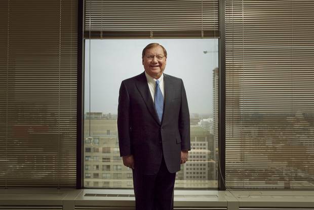 Gerry Soloway, former Home Capital CEO, is shown in his office in 2010.