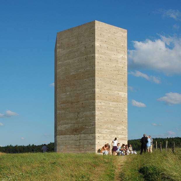 The Bruder Klaus Field Chapel, near Cologne, Germany.